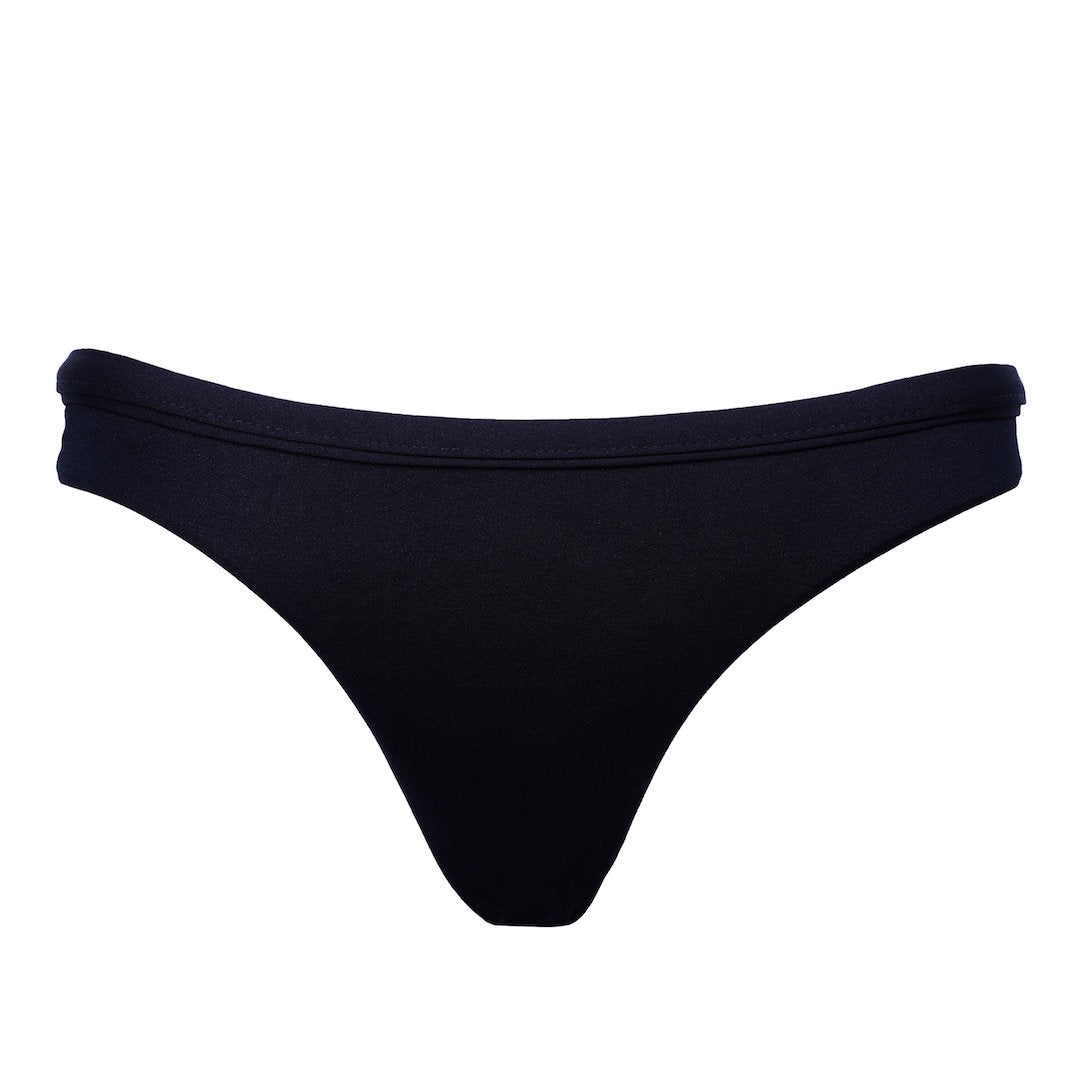 SATIN BLACK CLASSIC PANT